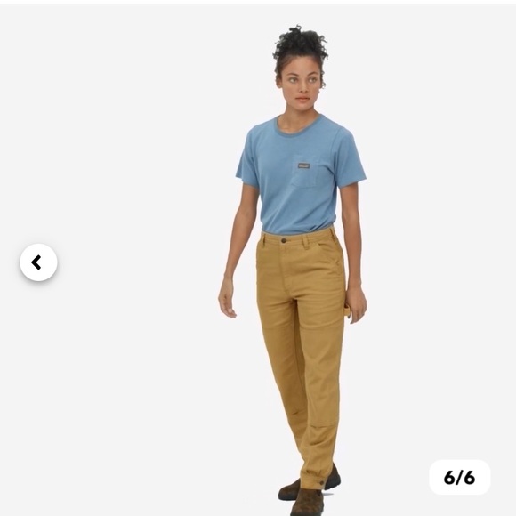 Patagonia W All Seasons Hemp Canvas Work Pants - Picture 2 of 11